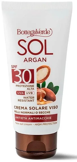 Crema solare per pelle normale e secca
