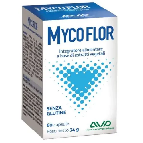 MYCOFLOR 60CAPSULE 34G MIRABILIS
