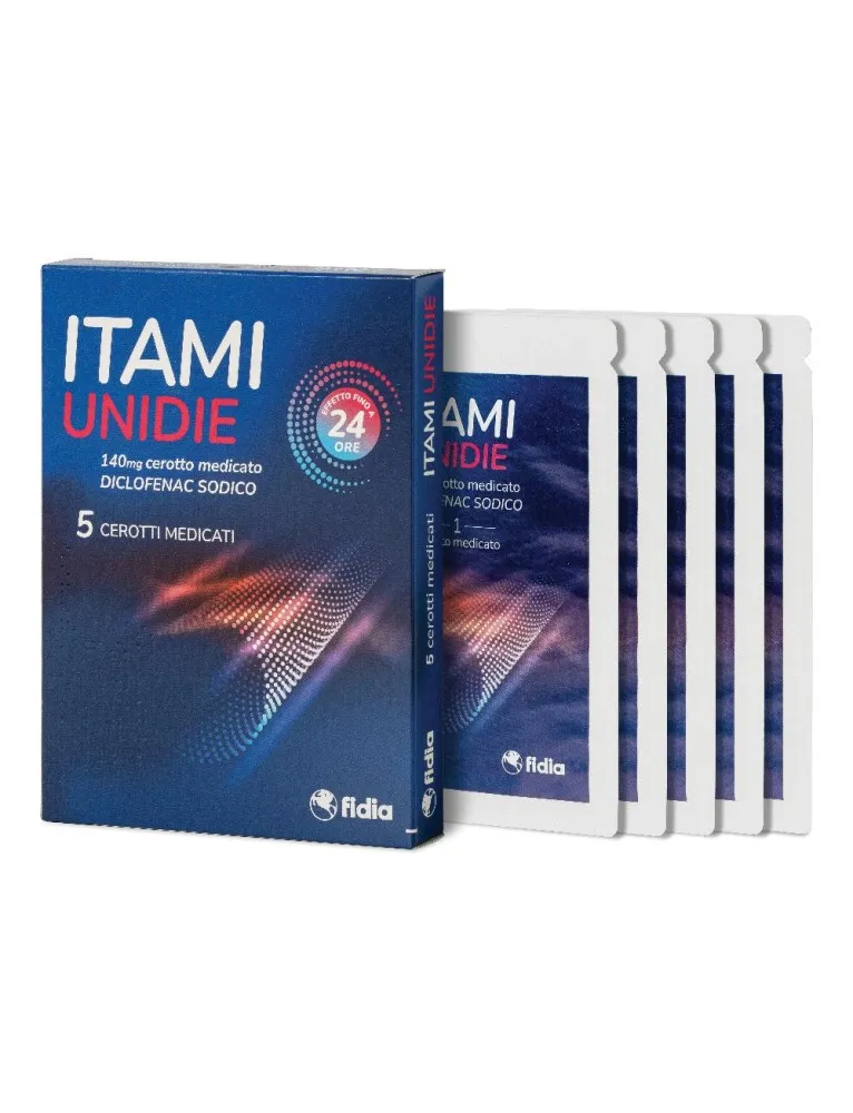 Itami Unidie 5 Cerotti Medicati 140mg