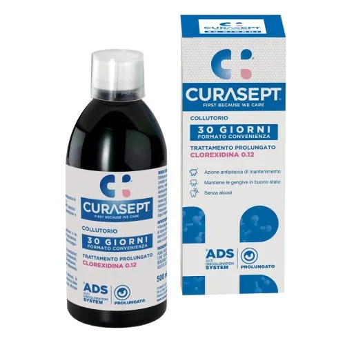 CURASEPT ADS COLLUTORIO trattamento prolungato - 0,12% 500ML