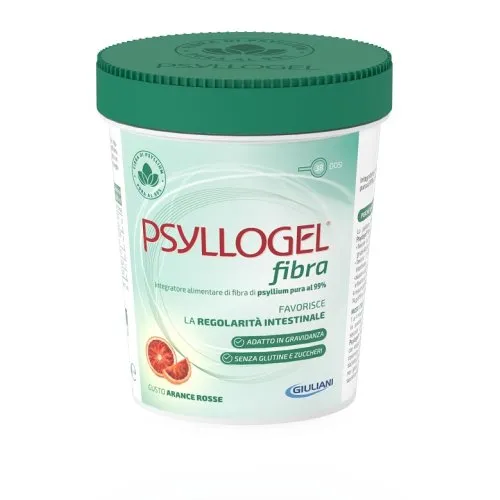 PSYLLOGEL FIBRA Integratore per Intestino - 170GR GUSTO ARANCE ROSSE