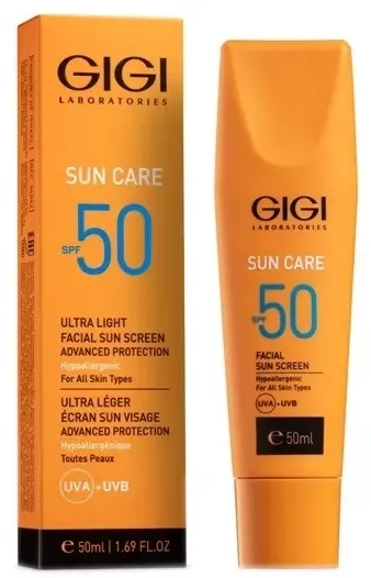 Emulsione solare viso idratante leggera SPF50