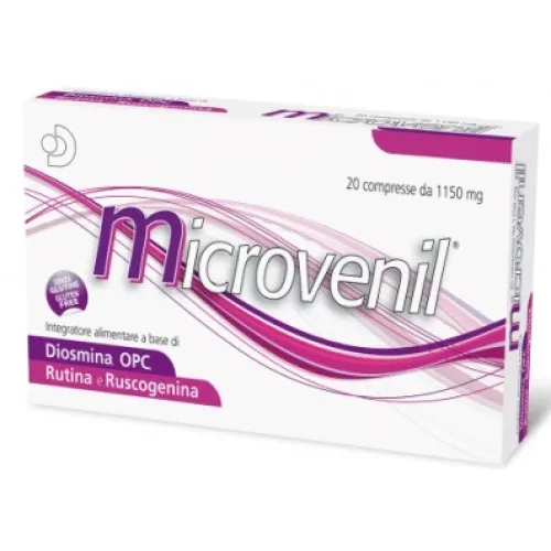 MICROVENIL Integratore Alimentare per il Microcircolo - 20COMPRESSE 1150MG
