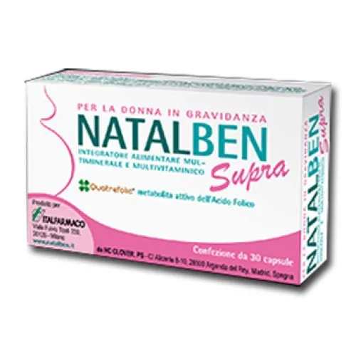 Natalben Supra - Confezione da 30 capsule