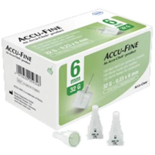 ACCUFINE AGO PEN NEEDLE 32G 8MM