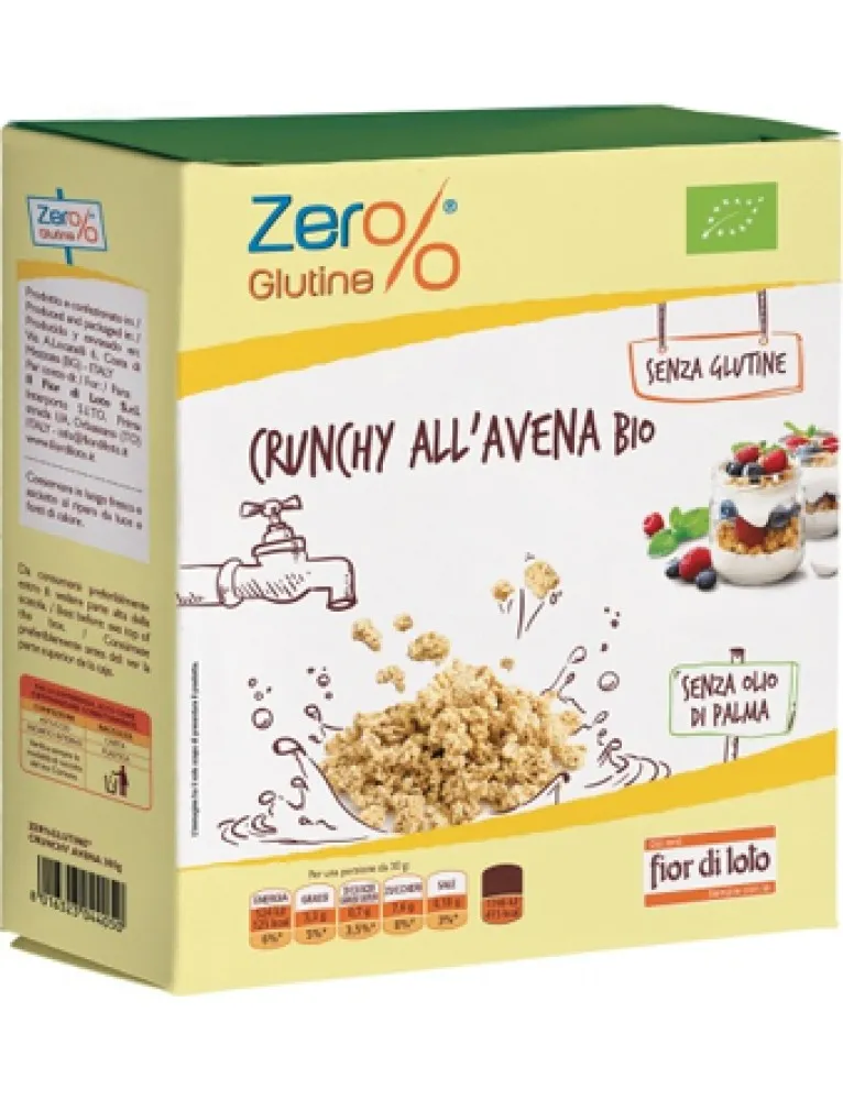 ZERO%GLUT Crunchy Avena 375g