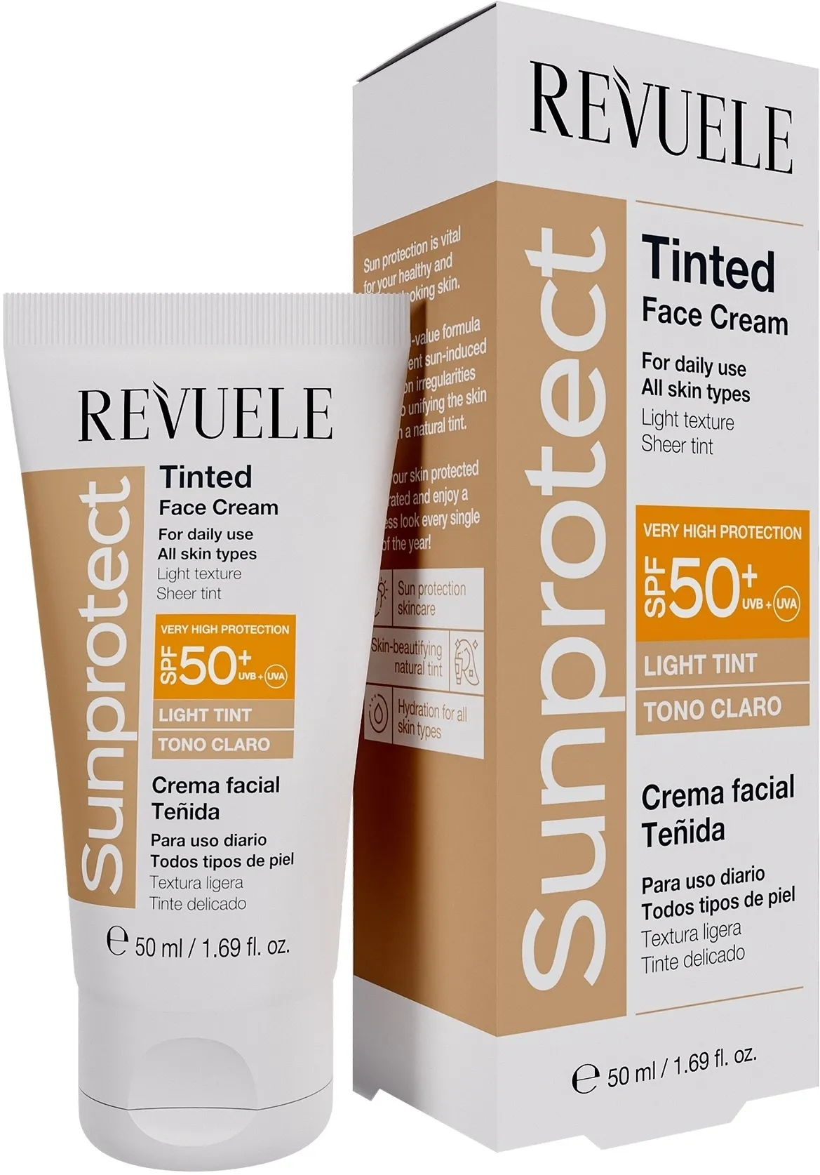 Crema viso colorante