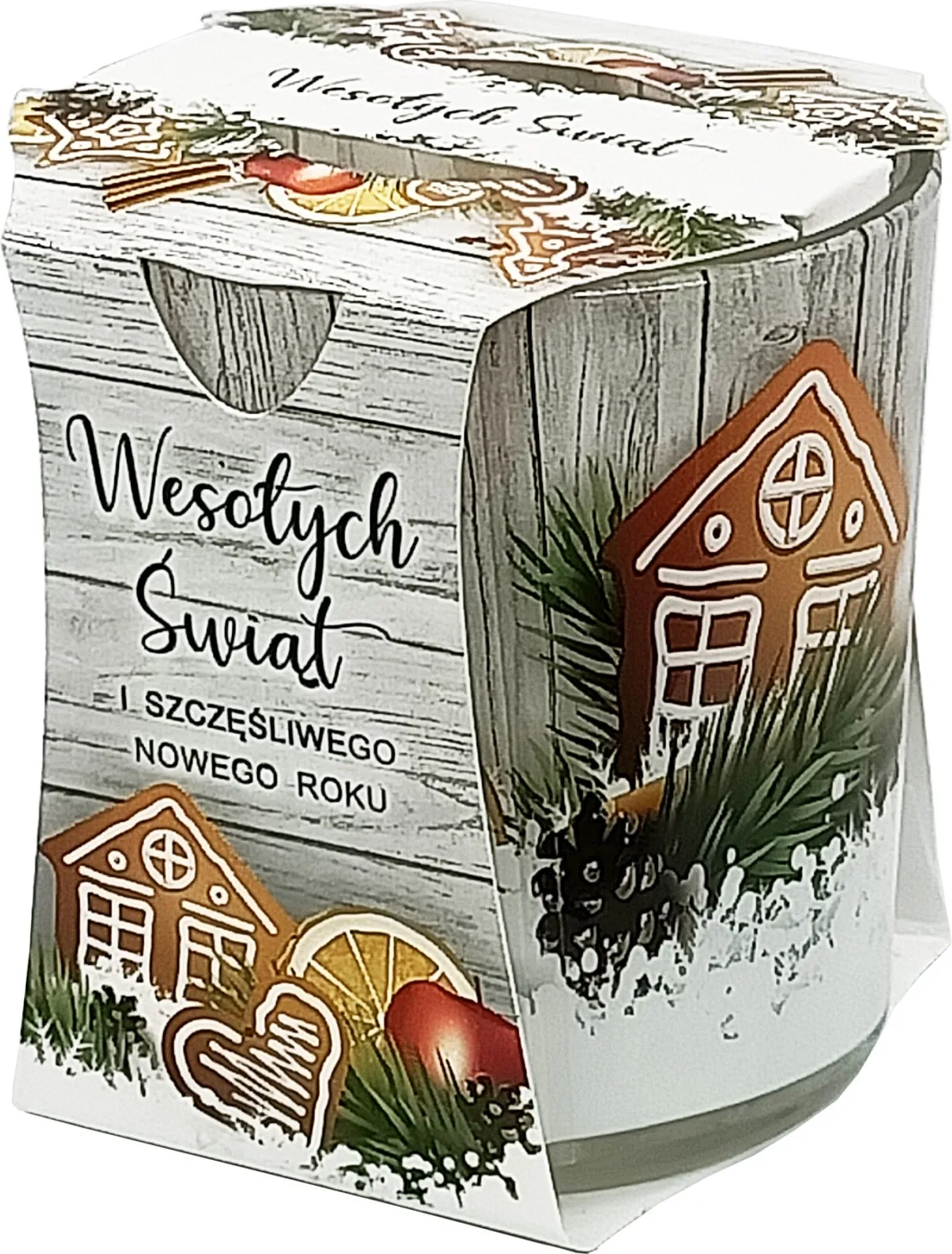 Candela profumata "Pan di zenzero natalizio"