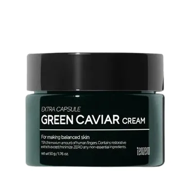 Crema rigenerante con caviale verde