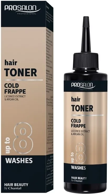 Tonico in gel senza ammoniaca per capelli chiari con olio di argan