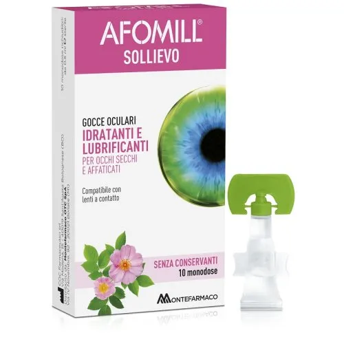 AFOMILL SOLLIEVO GOCCE OCCHI 10F