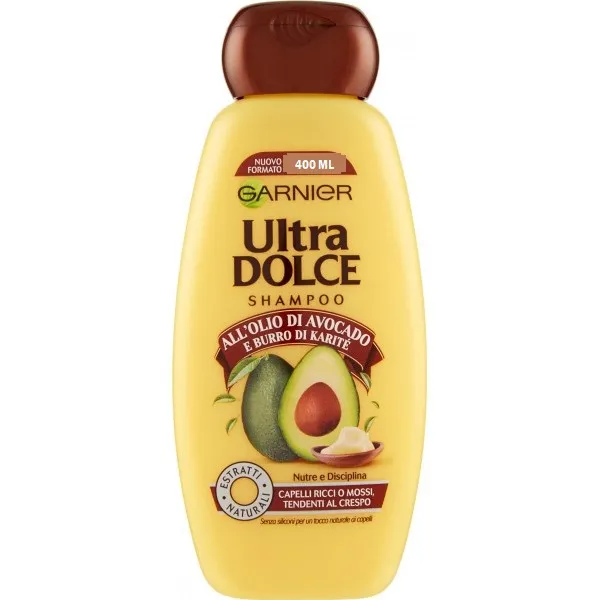 GARNIER ULTRA DOLCE SHAMPOO AVOCADO KARITE' 400 ML