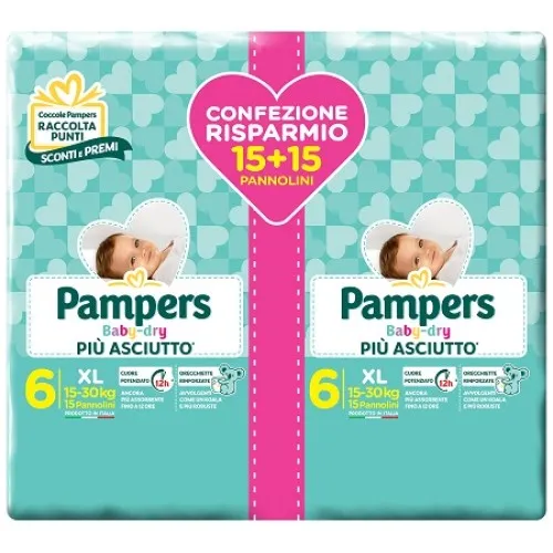 PAMPERS BD DUODWCT XL 30PZ