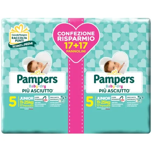PAMPERS BD DUODWCT JUNIOR 34PZ