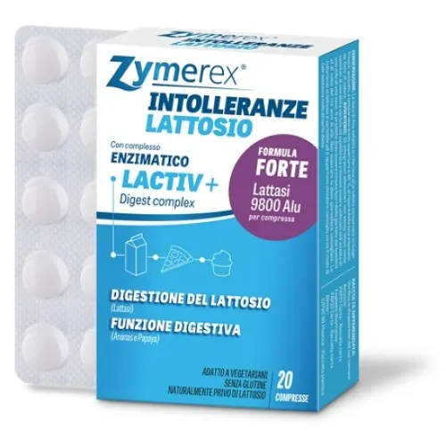 Zymerex Intolleranze lattosio - Confezione da 20 compresse