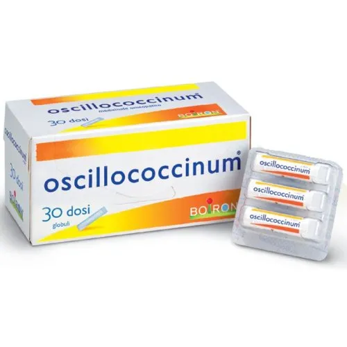 OSCILLOCOCCINUM 200K omeopatico per l'influenza - 30 DOSI IN GLOBULI