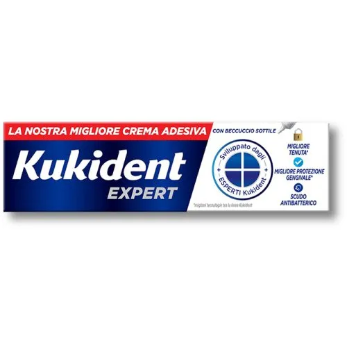 KUKIDENT EXPERT CREMA ADESIVA PER PROTESI DENTALI 40 G
