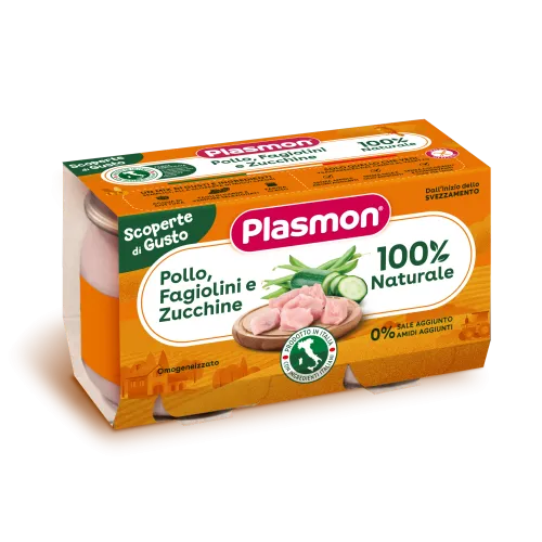 OM. PLASM 120X2 POLLO FAGIOLIN