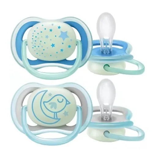 AVENT SUCCHIETTO ULTRA AIR NIGHT 6-18M MASCHIO 2 PEZZI