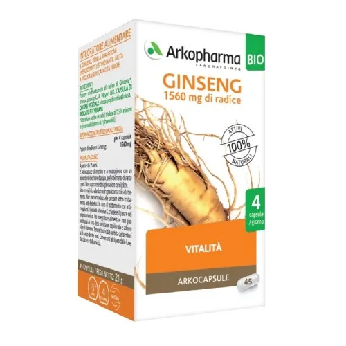 Arcocapsule Ginseng 45 capsule bio