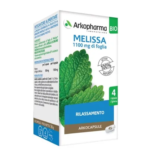 ARKOCAPSULE MELISSA 45CPS BIO