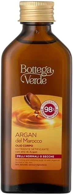 Olio corpo con olio di argan