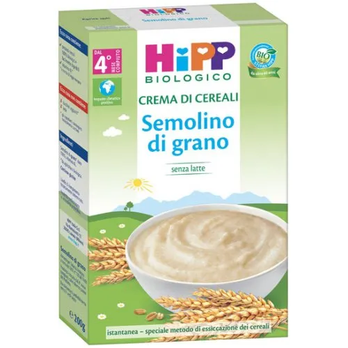 HIPP BIO CREMA CEREALI SEMOLIN