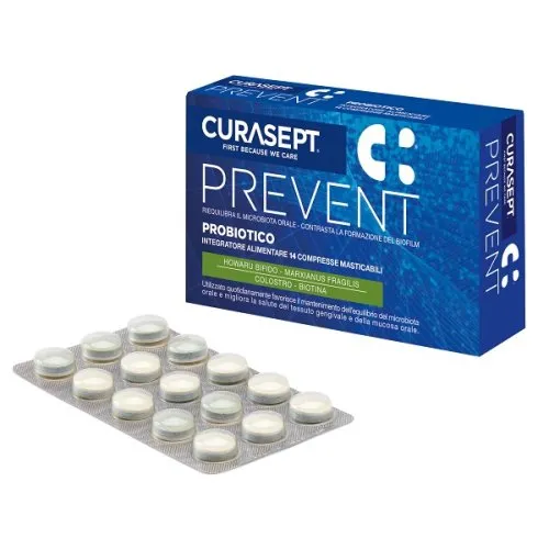 CURASEPT PREVENT PROBIOTI14COMPRESSE