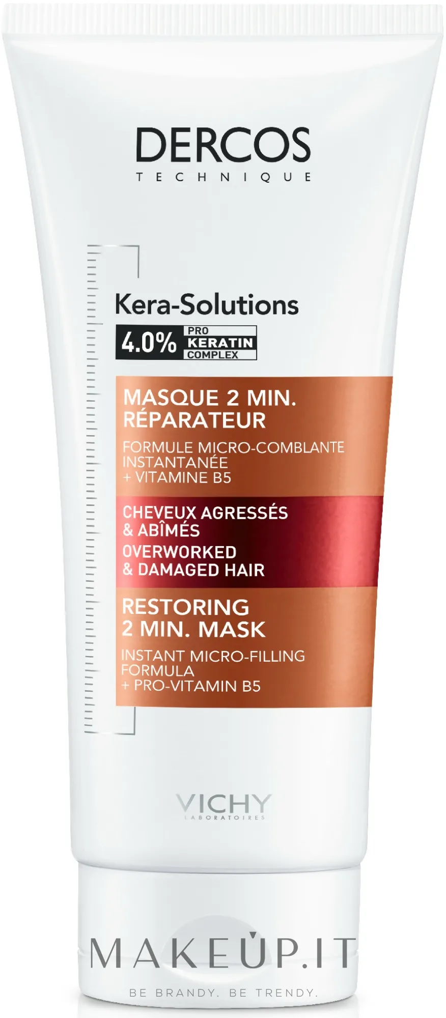 Maschera rigenerante per capelli danneggiati e indeboliti