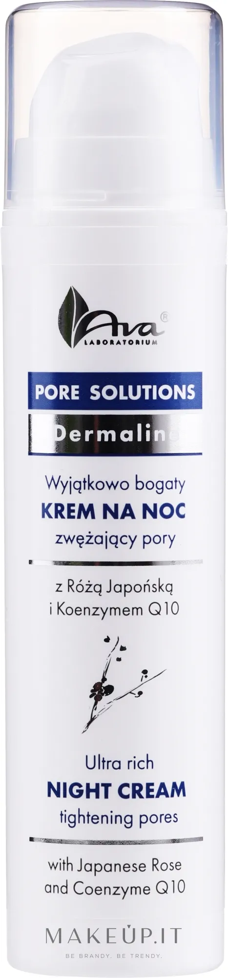 Crema viso anti-pori dilatati, da notte