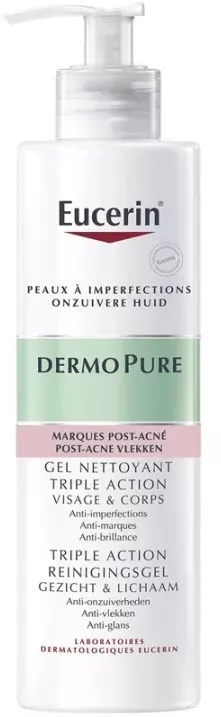 Gel detergente a tripla azione