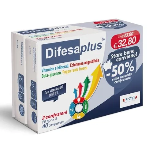 DIFESAPLUS*20CPR 18G BIPACK