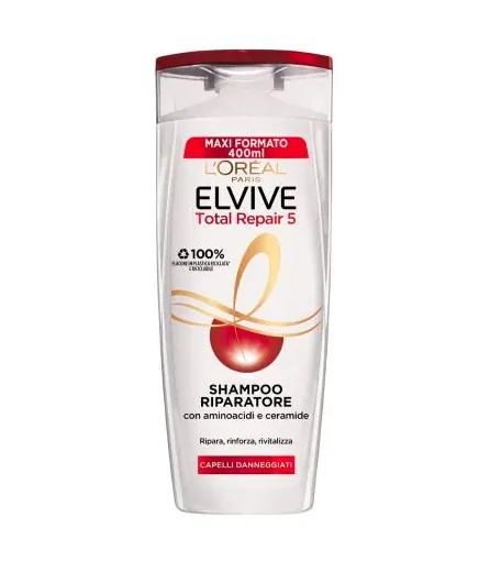 L'OREAL PARIS ELVIVE SHAMPOO TOTAL REPAIR 5 400 ML