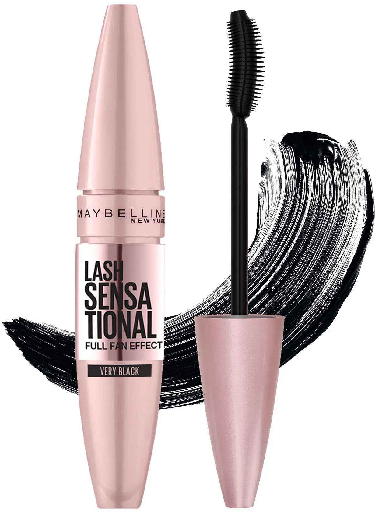 L'OREAL PARIS MAYBELLINE LASH SENSATIONAL FULL FAN EFFECT MASCARA BLACK