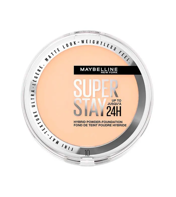 L'OREAL PARIS MAYBELLINE SUPERSTAY 24H HYBRID POWDER FONDATION EFFETTO OPACO N.10 9 GR.
