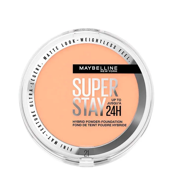 L'OREAL PARIS MAYBELLINE SUPERSTAY 24H HYBRID POWDER FONDATION EFFETTO OPACO N.21 9 GR.