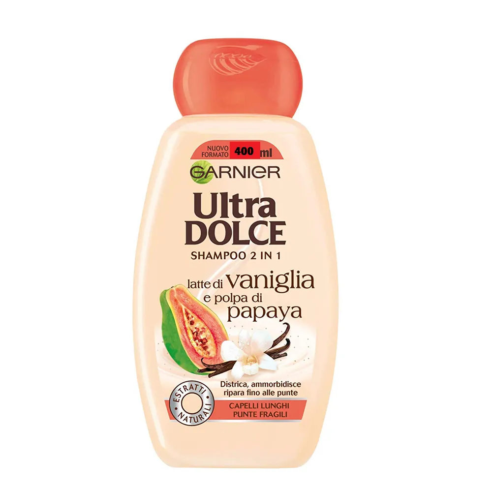 GARNIER ULTRA DOLCE SHAMPOO VANIGLIA 400 ML