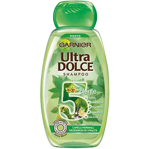 GARNIER ULTRA DOLCE SHAMPOO 5 PIANTE 400 ML