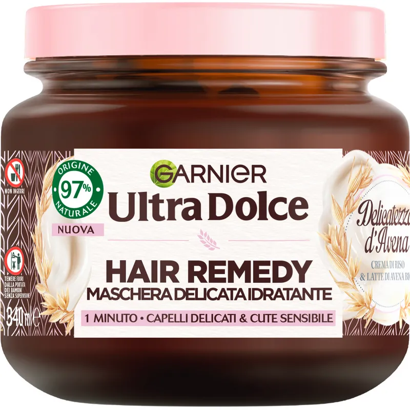 L'OREAL PARIS ULTRA DOLCE HAIR REMEDY MASCHERA DELICATEZZA 340 ML