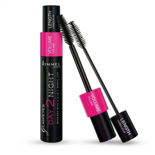 RIMMEL DAY 2 NIGHT MASCARA VOLUME E LUNGHEZZA N.001 BALCK 9,5 ML