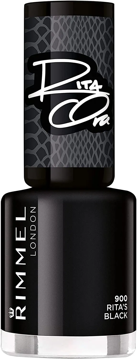 RIMMEL SMALTO 60 SECONDI N.900 BLACK RITA ORA 8 ML