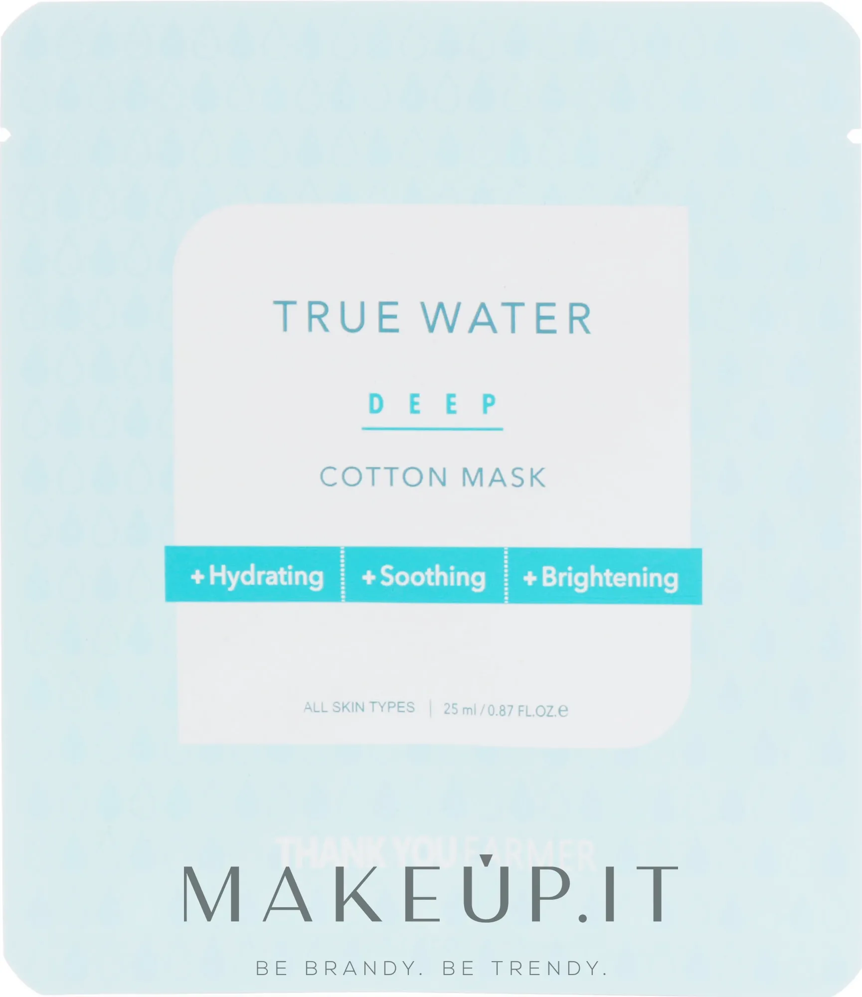 Maschera in tessuto idratante profonda