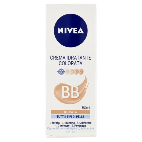 NIVEA VISAGE CREMA VISO BB COLORATA DORATO 50 ML