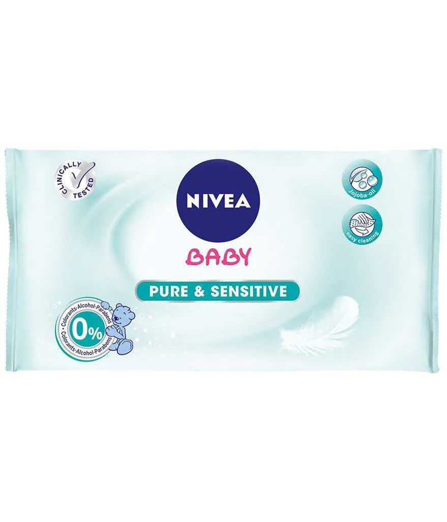 NIVEA BABY SALVIETTE PURE&SENSITIVE 63 PZ