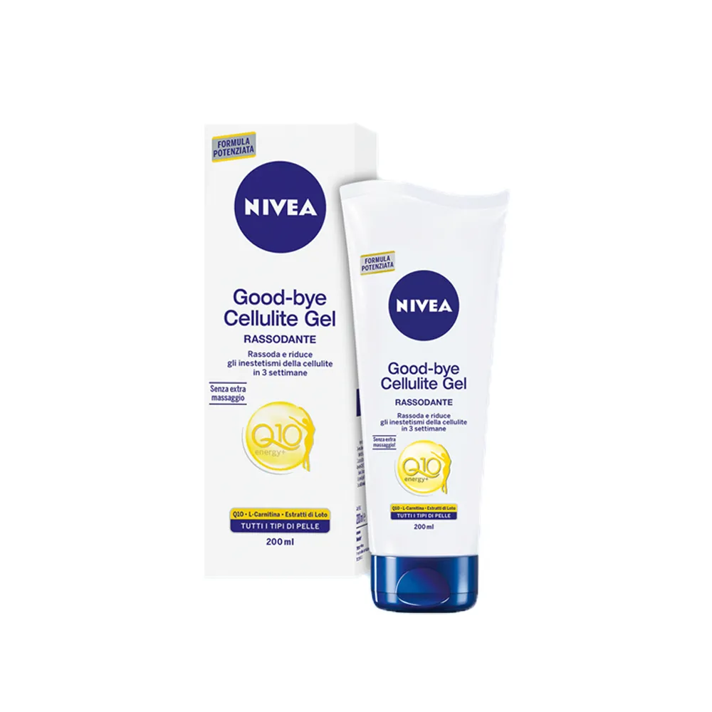NIVEA BODY GOOD-BYE CELL CREMA RASSODANTE ANTICELLULITE CON Q 10 PLUS 200 ML