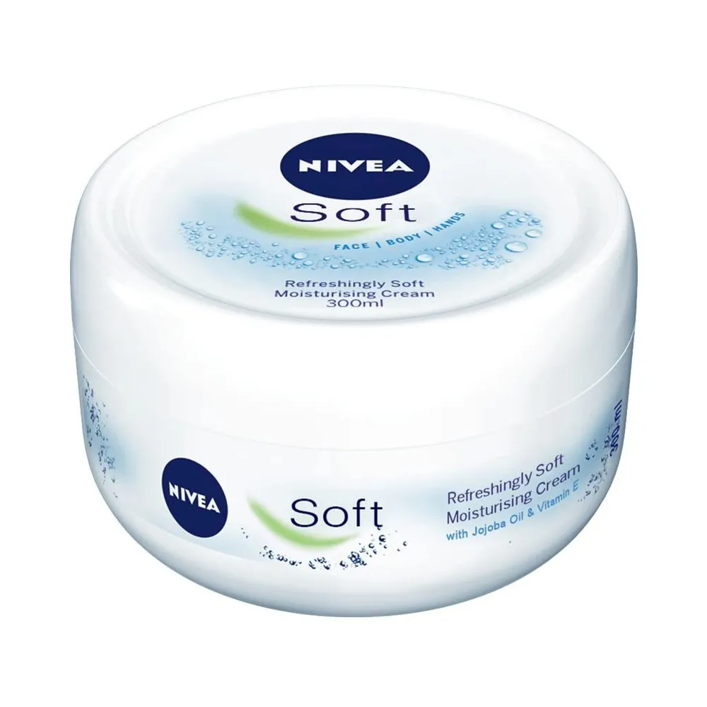 NIVEA SOFT CREMA VASO MULTIUSO MORBIDEZZA E IDRATAZIONE 300 ML