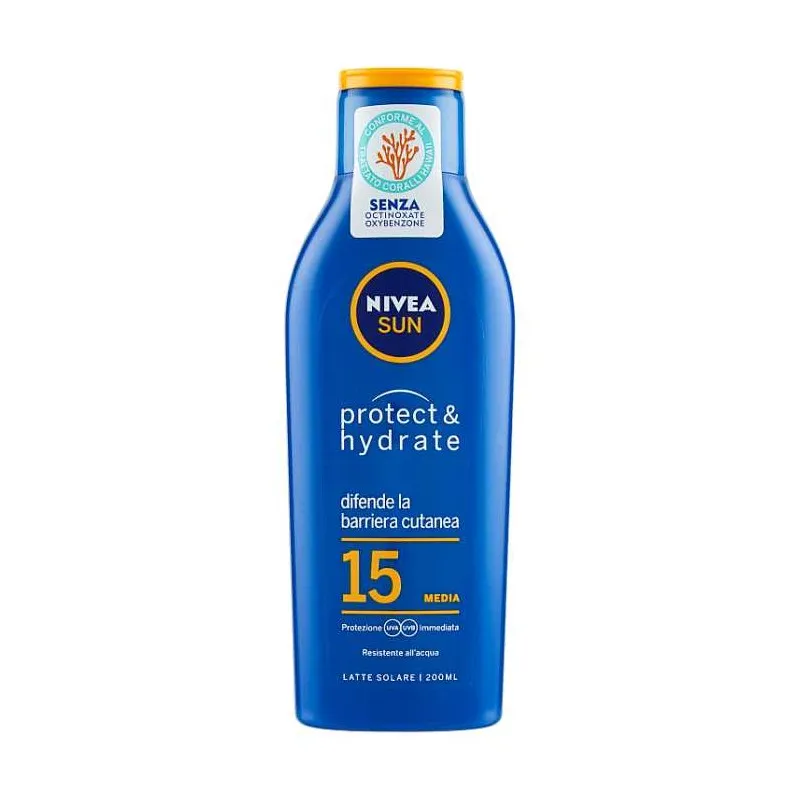 NIVEA SOLARE LATTE IDRATANTE ABBRONZANTE FP.15 200 ML