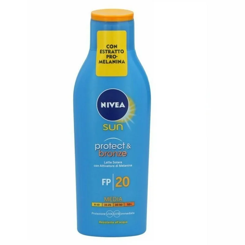 NIVEA SOLARE PROTECT&BRONZE CREMA FLUIDA FP.20 200 ML