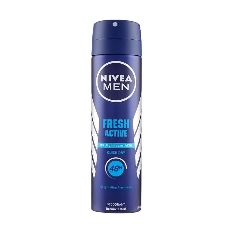 NIVEA DEODORANTE FRESH MAN SPRAY 150 ML