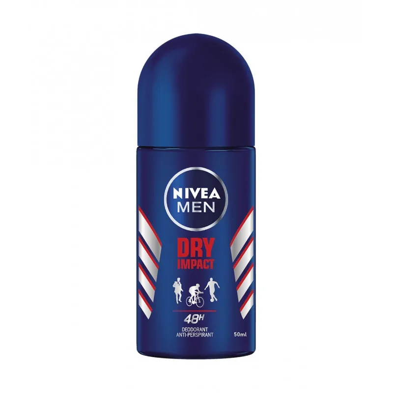 NIVEA DRY IMPACT FOR MEN DEODORANTE ROLL-ON 50 ML